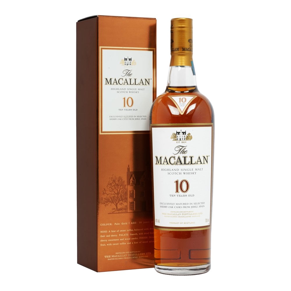 Macallan 10 Year Sherry Oak (Speyside)